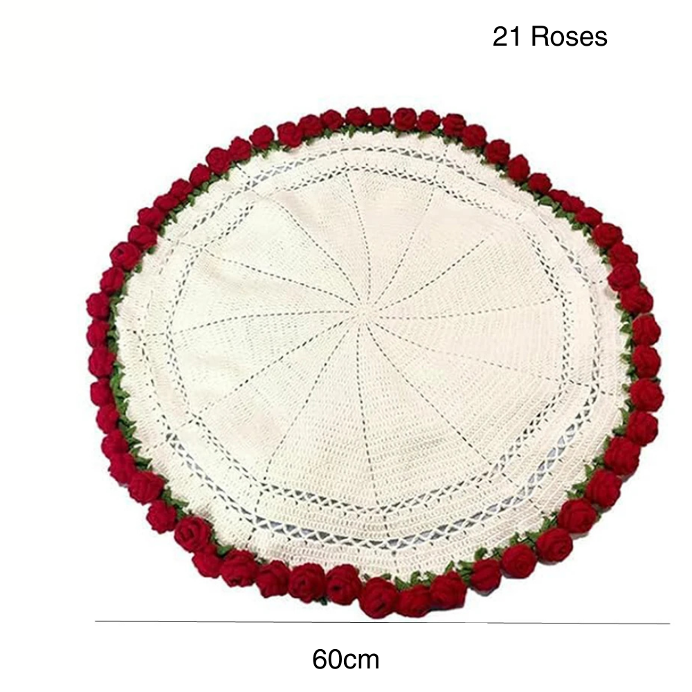 Plaid Bouquet de Roses