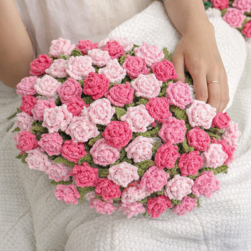 Plaid Bouquet de Roses