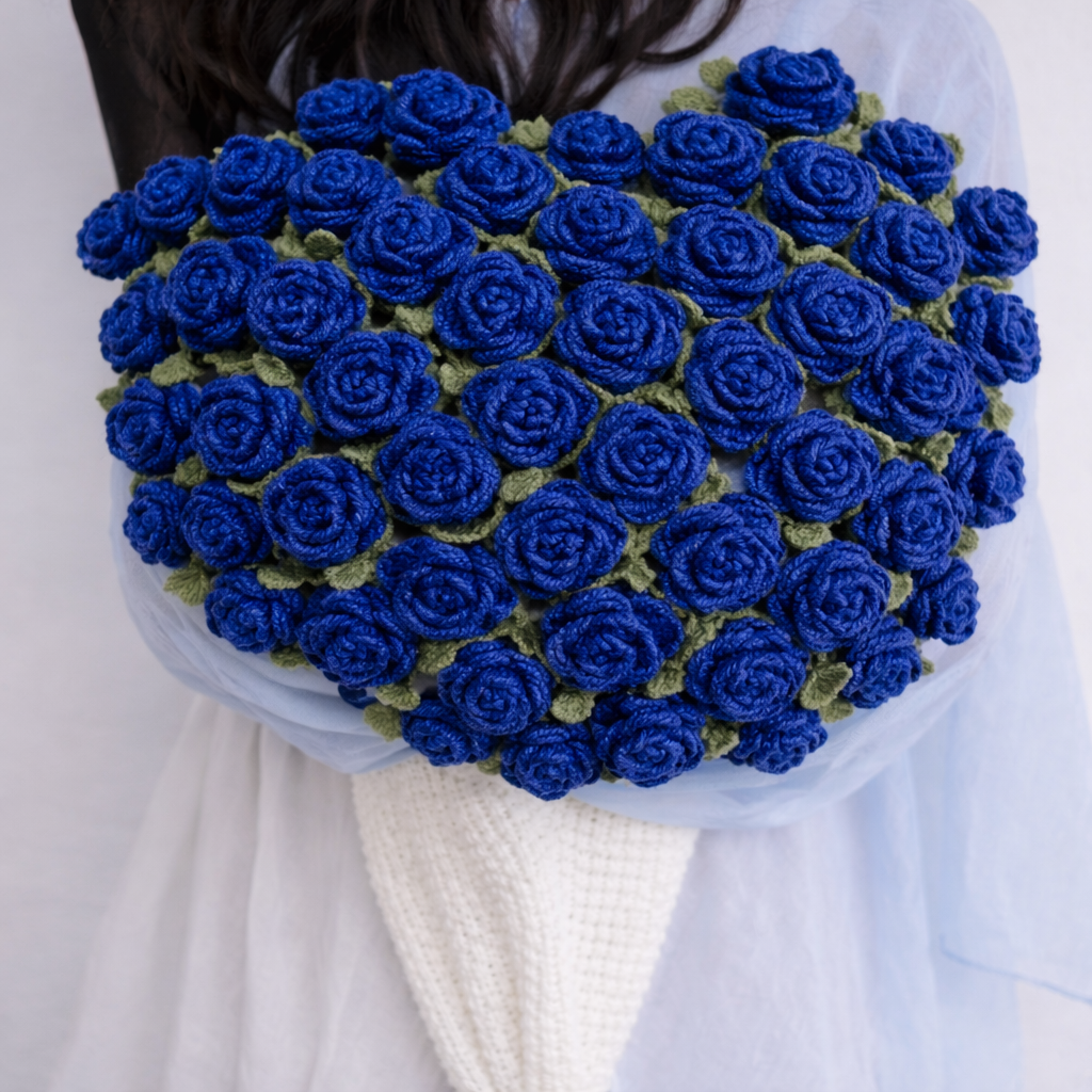 Plaid Bouquet de Roses