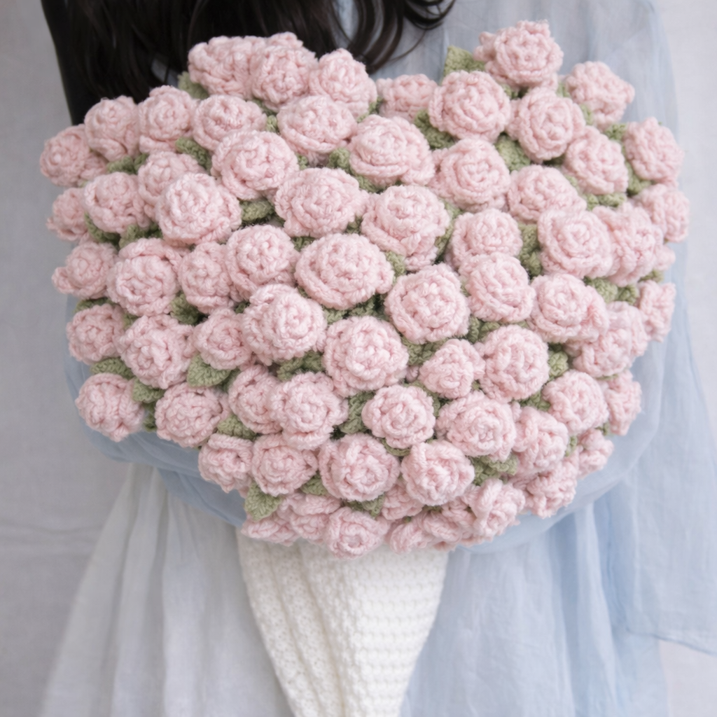 Plaid Bouquet de Roses
